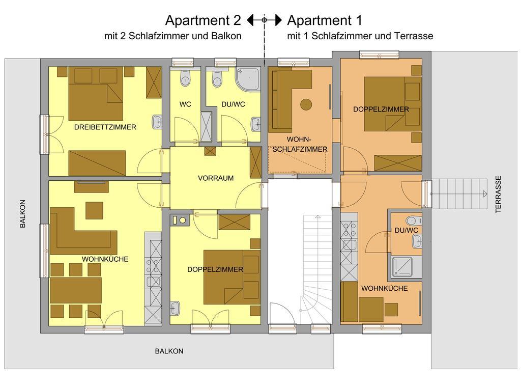Haus Netzer Anita Appartement Schruns Buitenkant foto